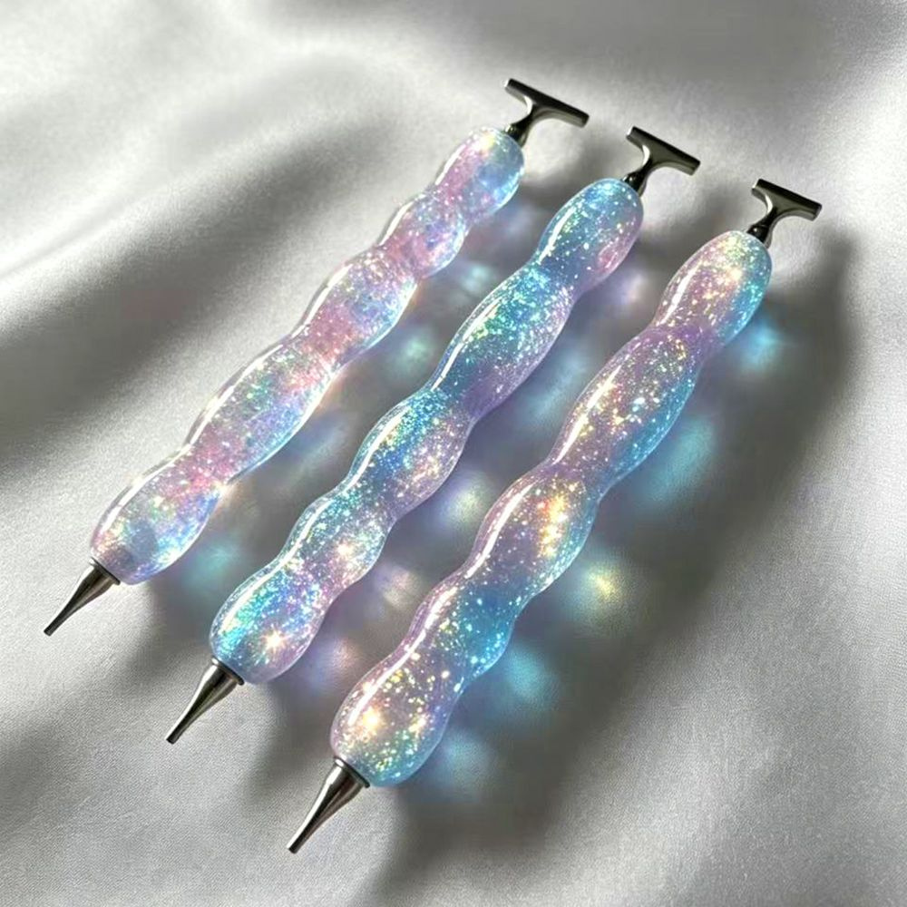 New Pink Blue Shiny Diamond Pa - Embroidery Rose recension och pris