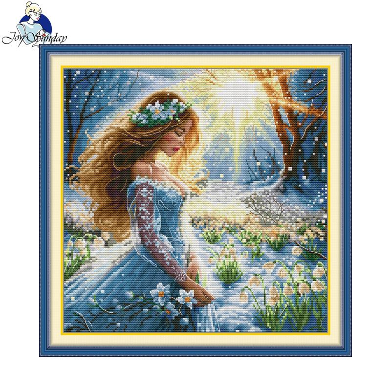 Joy Sunday Cross Stitch Kit Sn - Embroidery Meaning recension och pris