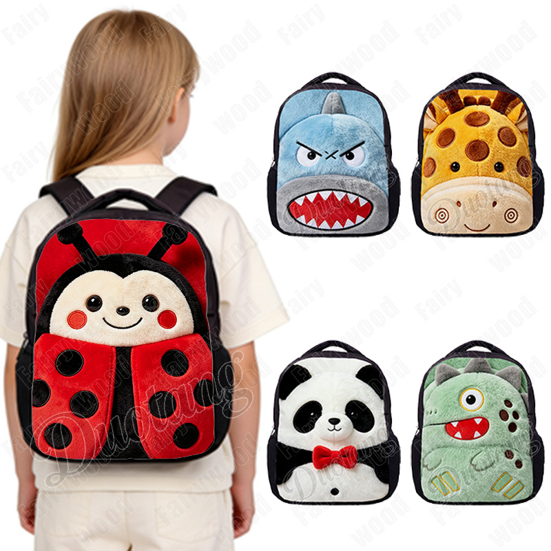 12 Inches 2D Flat Print Kawaii - Embroidery Lady Bug recension och pris